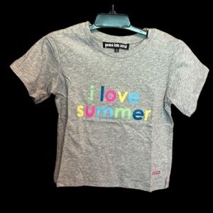 Peace Love World Sz 6 Tee